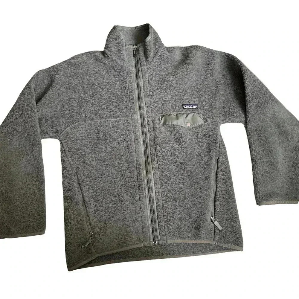 Patagonia Men's Synchilla® Snap-Zip Jacket extra small gray